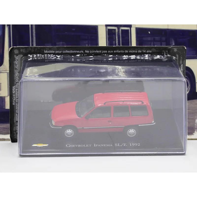 Diecast 1:43 Scale IPANEMA SL/E 1992 Alloy Car Model Collection Souvenir Display Ornaments Vehicle Toy