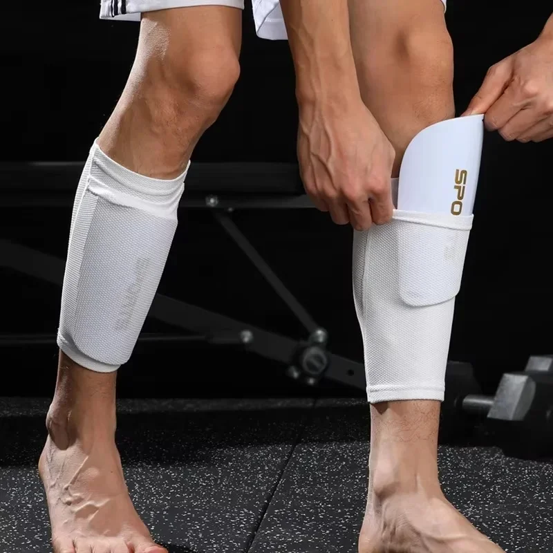 Soccer Football Shin Guard Adult Teenager Socks Pad Professional Shields Legging Shinguards Sleeves Protective Gear