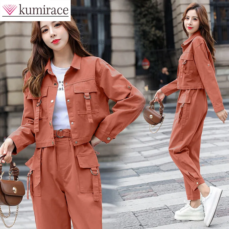 Set of Women's Fashion 2023 Spring and Autumn New Fashionable Age Reducing Fashion Workwear Two Piece Set of Women's Pants