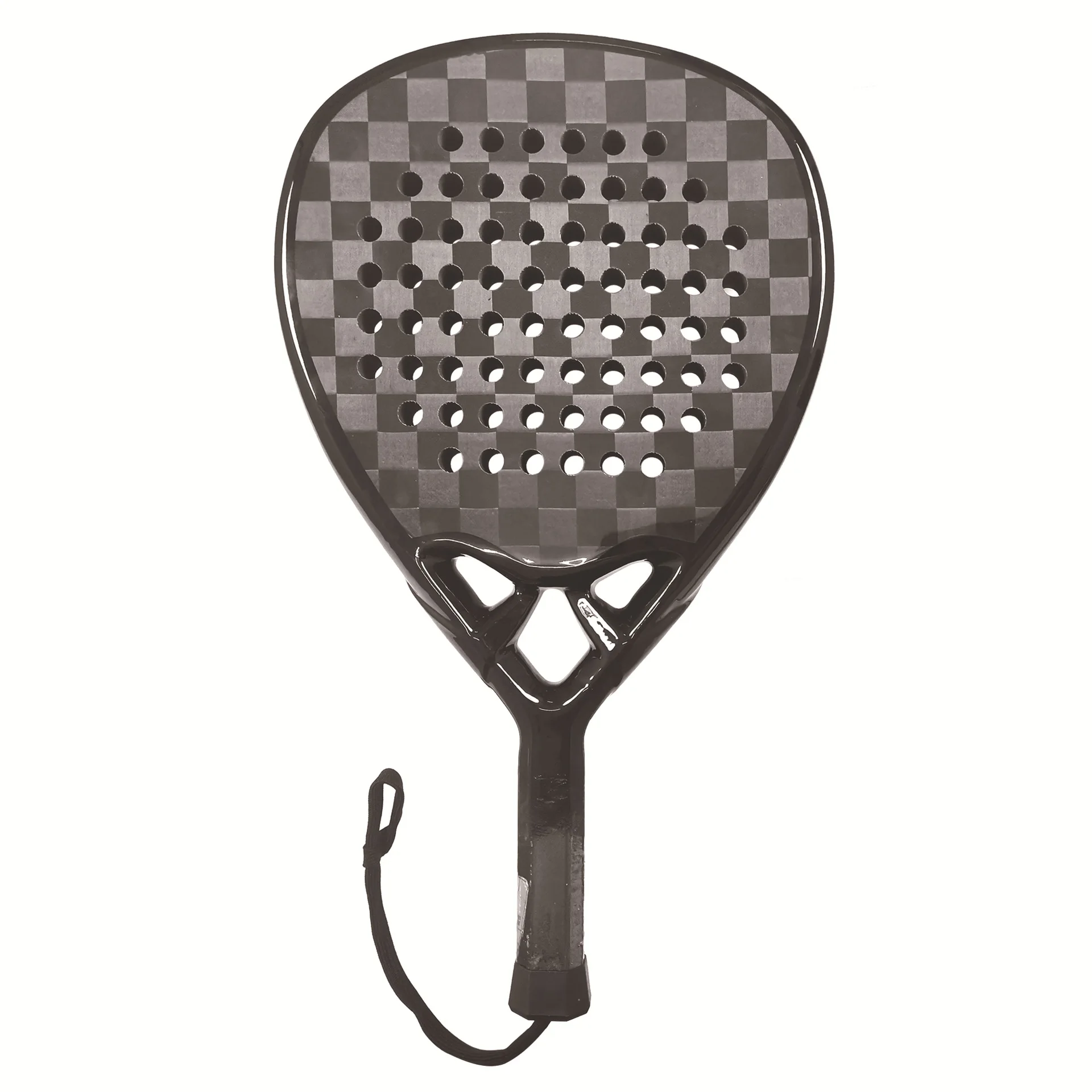

STLFCustom 18K Carbon Fiber Visible with EVA Memory Foam Core Tennis Racket Padel Racket Raquette De Padel