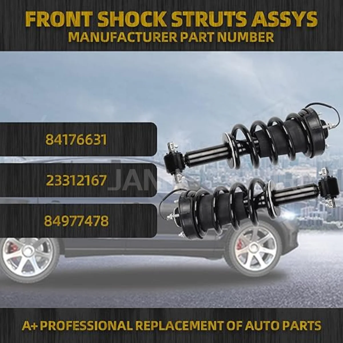 Front Shock Absorber Electronic Strut For GMC Yukon XL Cadillac Escalade Chevrolet Suburban 1500 84061228 84977478 23312167