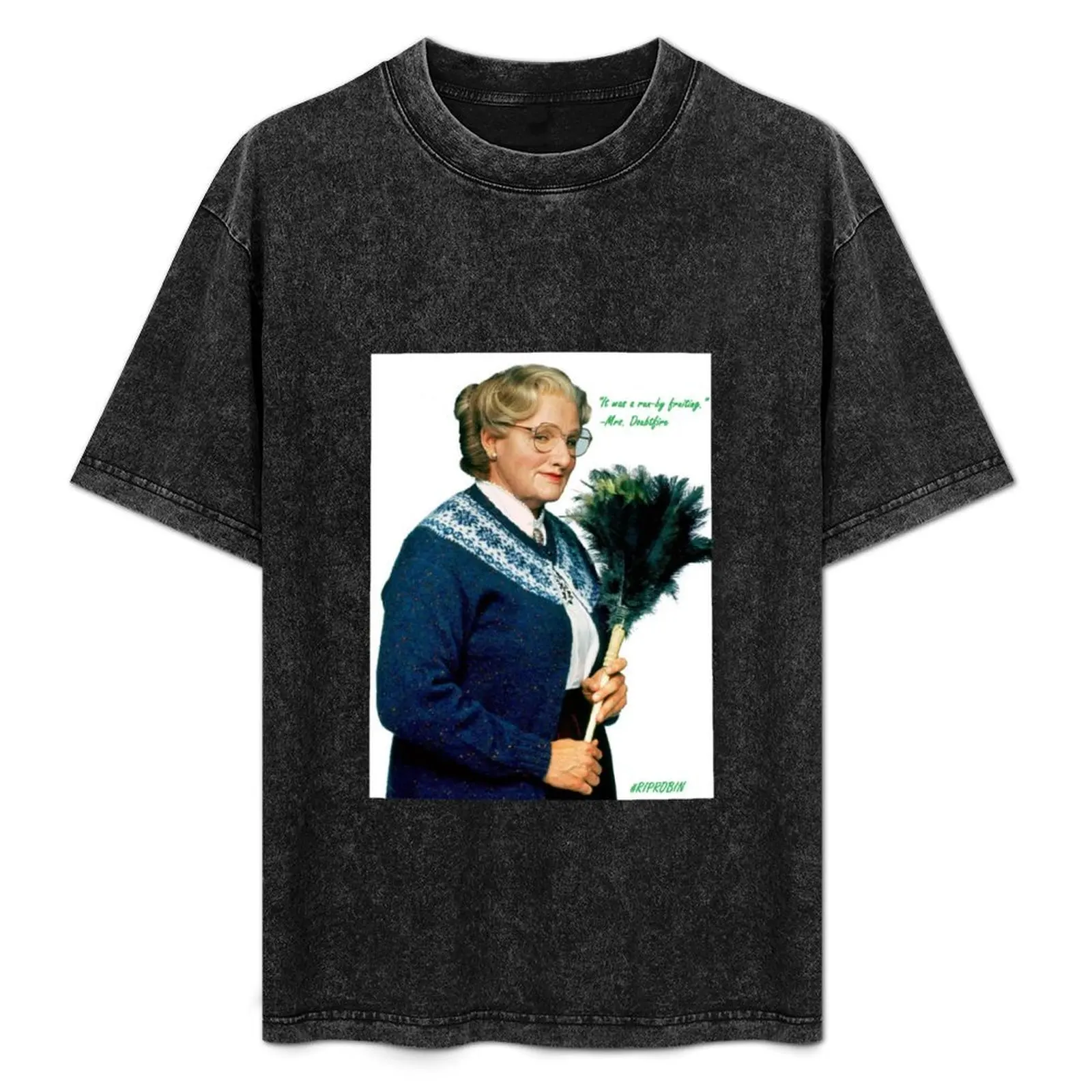 

Mrs. Doubtfire T-Shirt anime t shirts anime vintage anime shirt t shirts for men cotton