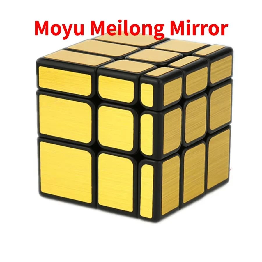 Moyu meilong espelho cubo mágico 3x3x3 velocidade de sala de aula profissional quebra-cabeça camadas cubo quebra-cabeça brinquedos para crianças presentes