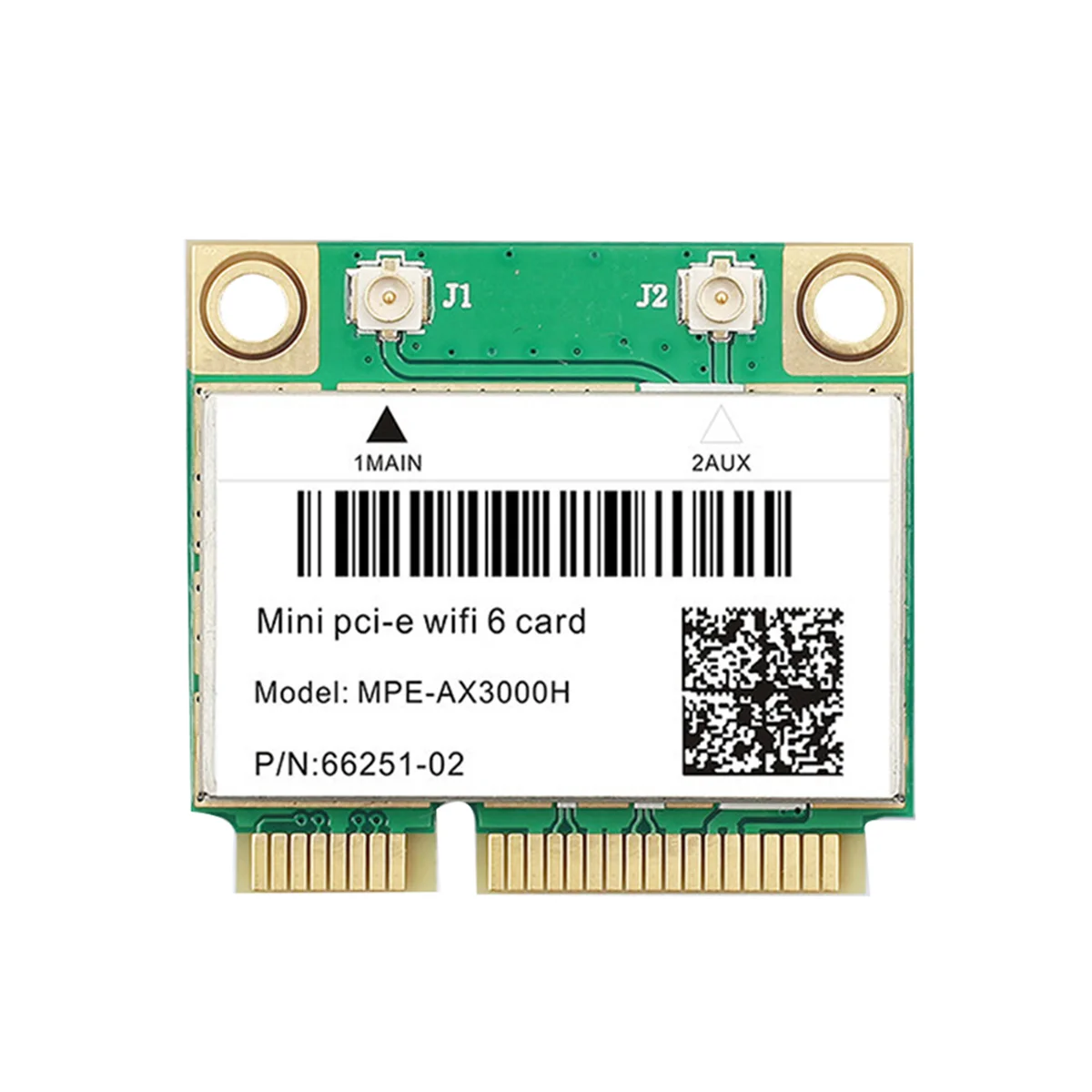 

WiFi 6E AX3000H Wireless Wifi Network Card BT 5.2 for Mini PCIE Wi-Fi Adapter for Desktop/Laptop