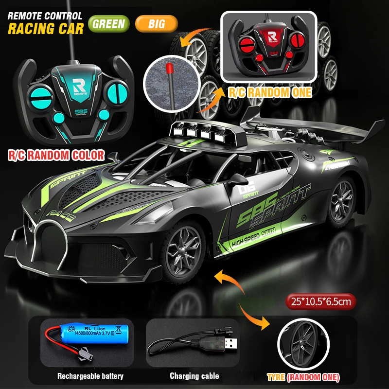 Rc Sportwagen Hoge Snelheid Super Afstandsbediening Mini Model Elektrische Voertuig Drift Raceauto Voor Kinderen Educatief Speelgoed Voor Jongens