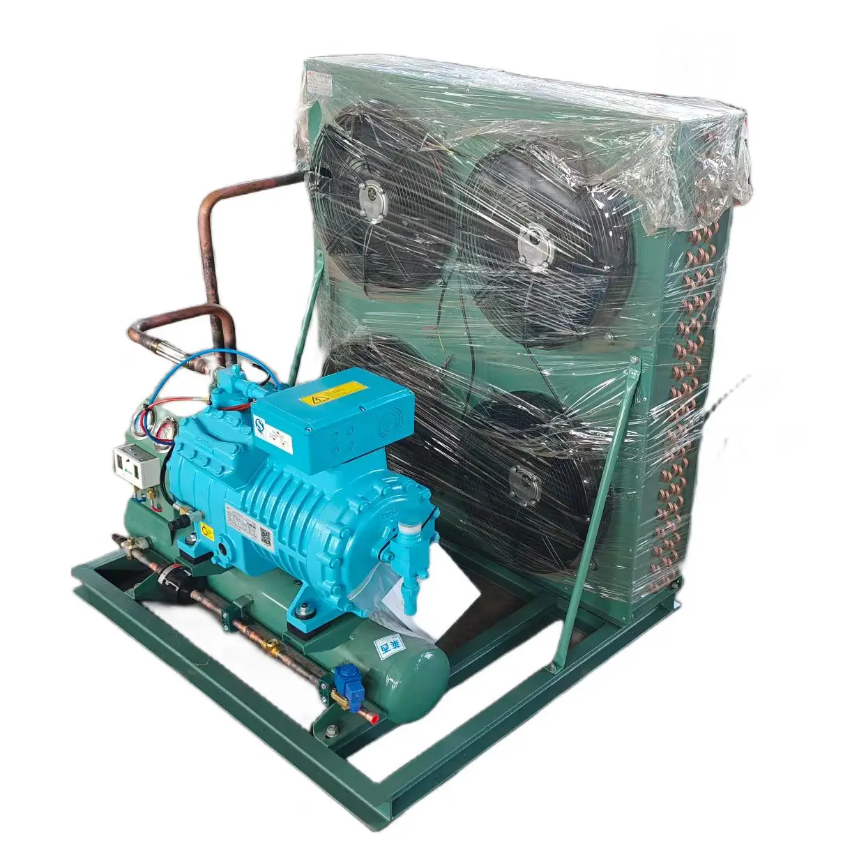 Bitzer 6hp Cold Room Compressor New Automatic Refrigeration Condensing Unit Competitive Price Motor Various Refrigeration