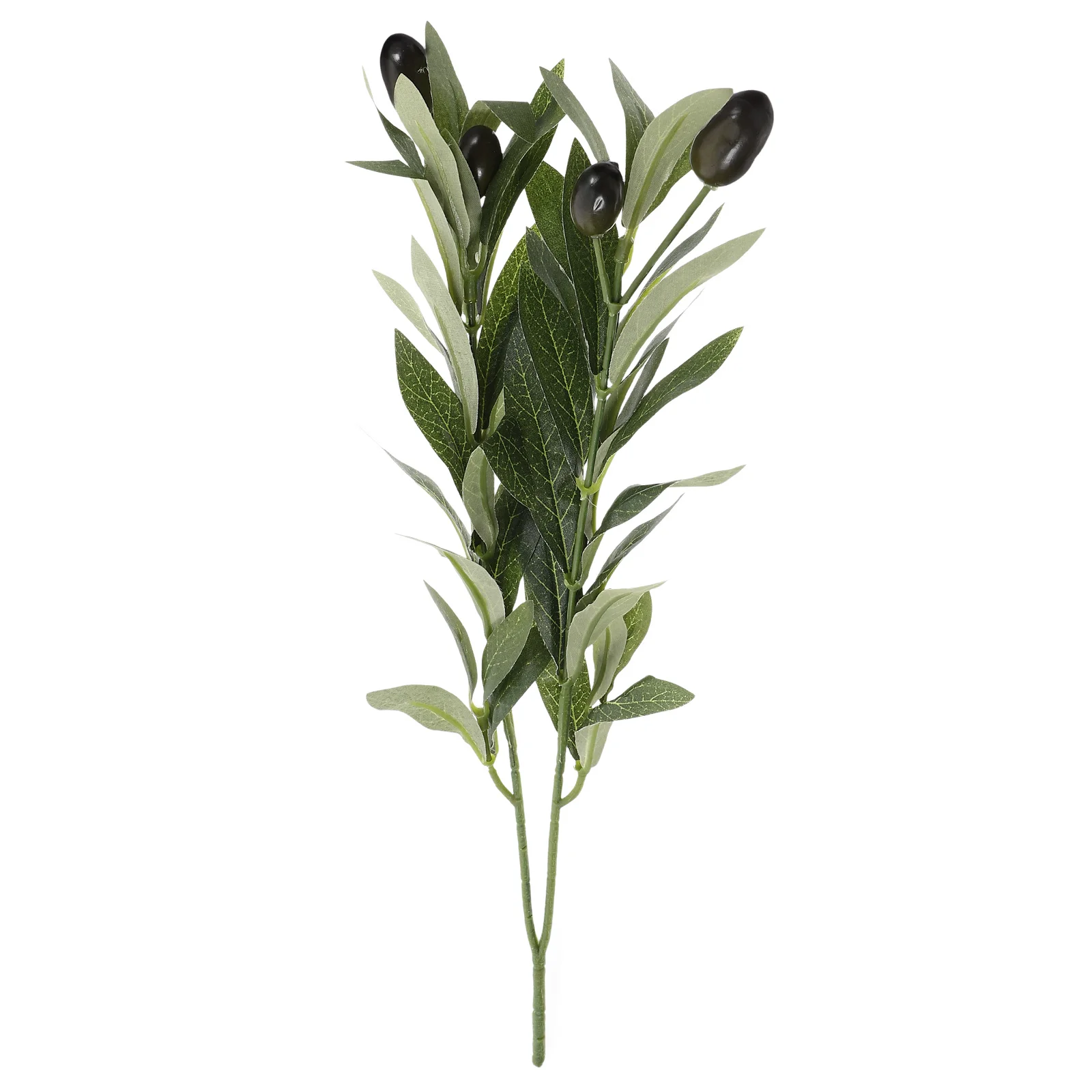 

1pcs Artificial Olive Branches Simulation Greenery Stems Faux Fruit Decor Dining Table Plants Garden Decor Wedding Centerpiece