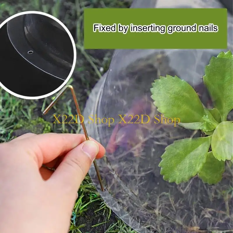 X22D Clear Observation Plant Cover Greenhouses Protector Thickened Adjustable Ventilation For Growth Environment