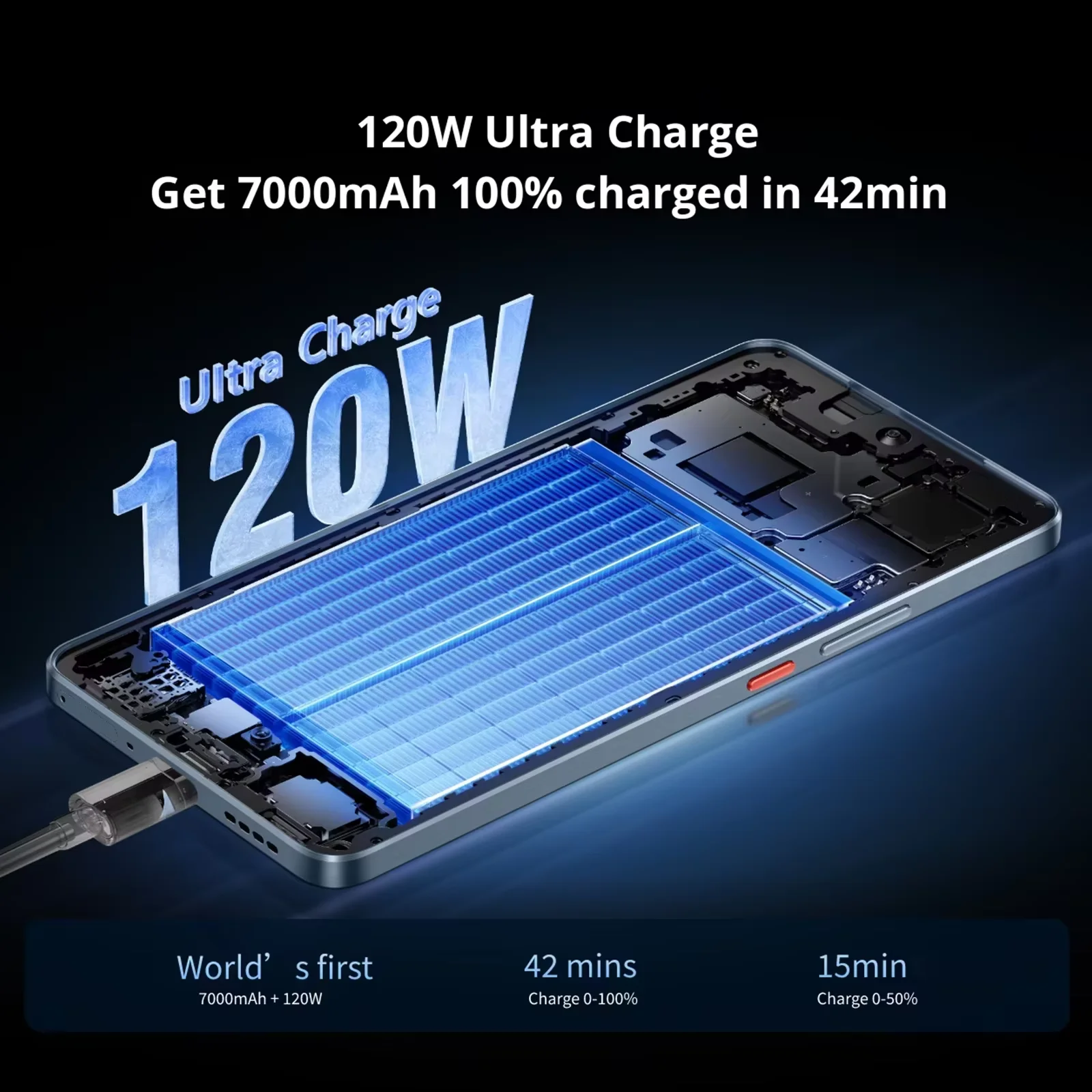 Versión EU del teléfono inteligente realme GT 7T 5G con Dimensity 8400-MAX, pantalla de 6.8 pulgadas y 120Hz, batería de 7000mAh con carga SUPERVOOC de 120W, cámara de 50MP 4