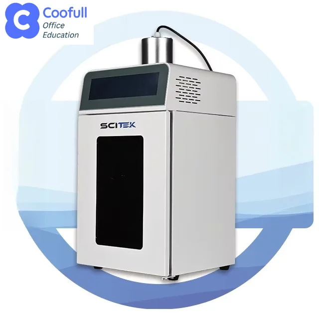 COOFULL SCITEK OEM Ultrasonic Cell Disruptor 18 Groups Program Data Over-temperature Protection 19-25KHz Conversion Efficiency