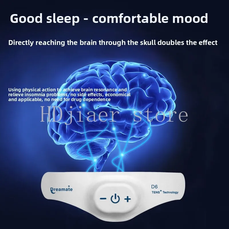 

Dream Partner Electronic Smart Sleep Aid - Head-Mounted Low-Frequency Pulse Device for Insomnia Relief & Sleep Support