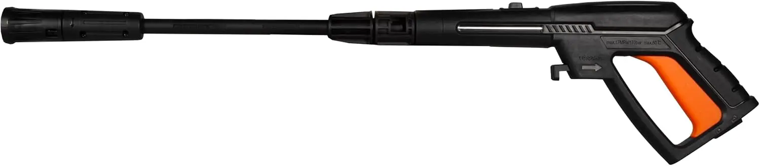 Lavadora a presión eléctrica de 2300 PSI con kit de ruedas y caudal ajustable de 1,4 GPM (PW2300)