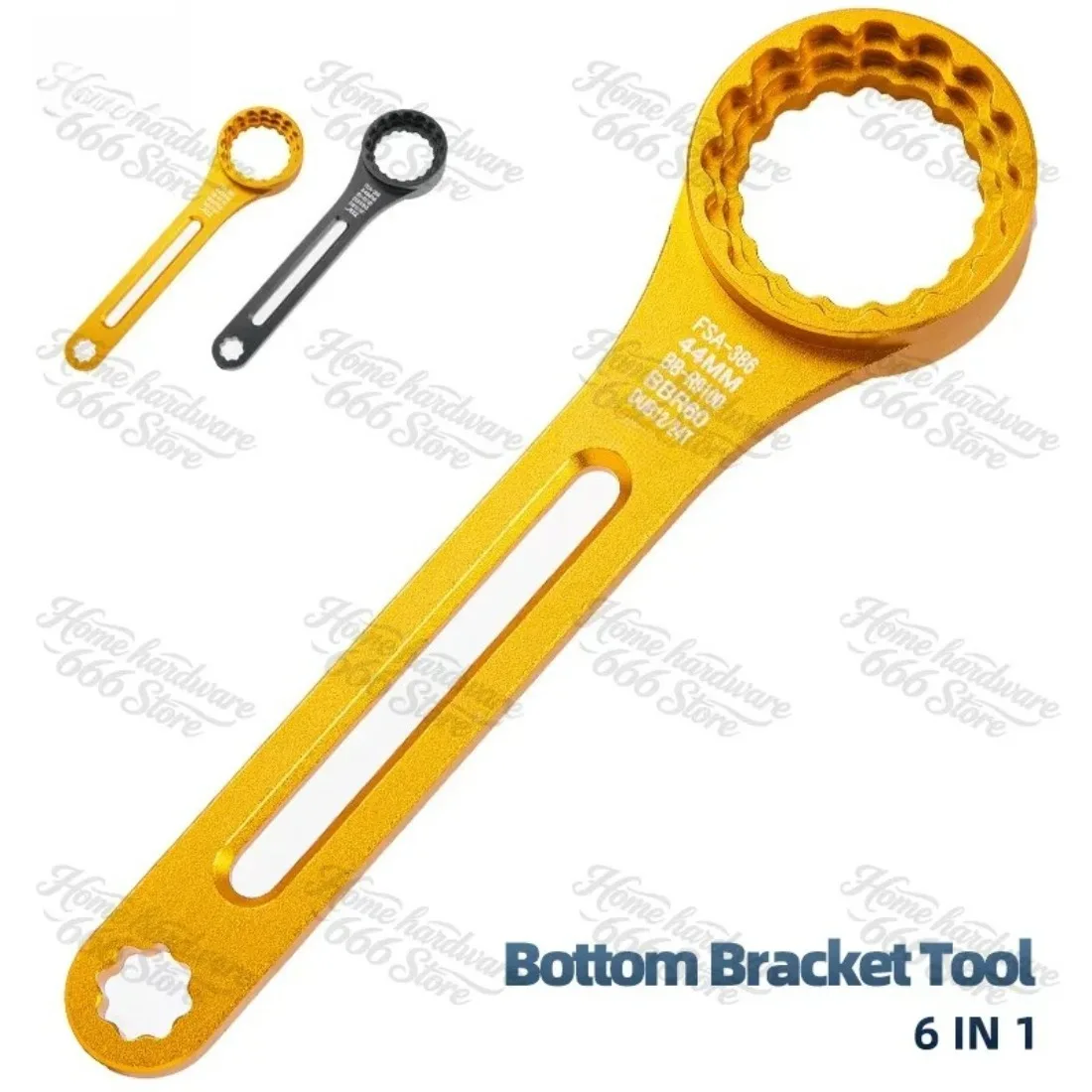 6 in 1 BB Wrench DUB Bike Bottom Bracket Remover Tool for BB51 BB52 BB91 BSA 68 BBR60 MT800 BB386 XTR M9100 Crank Arm Tools