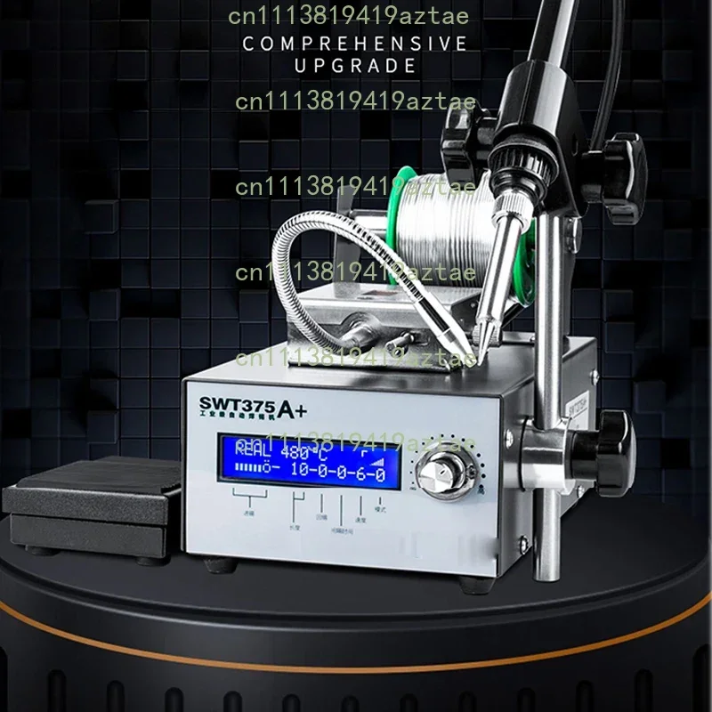 75W 24V Semi-Automatic Pedal Thermostatic CNC Soldering Station Electronic Repair Soldering Machine