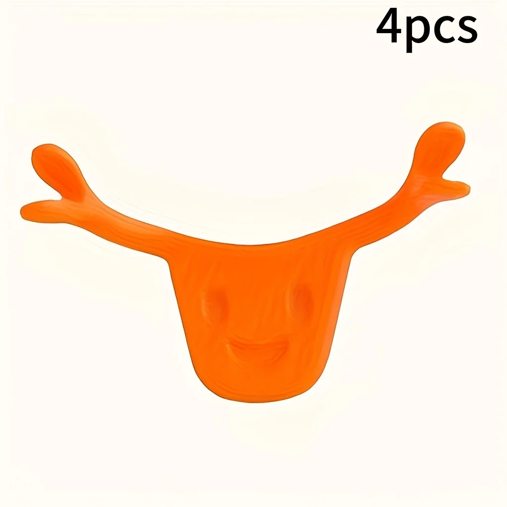 4Pcs Mini Mouth Corner Wear Lip Insert Accessories, Portable Daily Use Lip Fittings