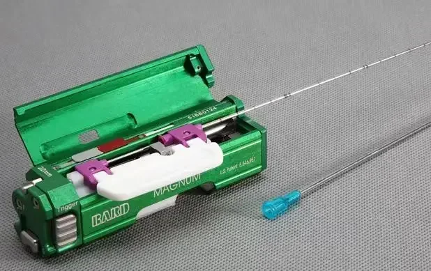 Pistola semiautomática de aguja desechable, precio competitivo, 14G, 16G, 18G