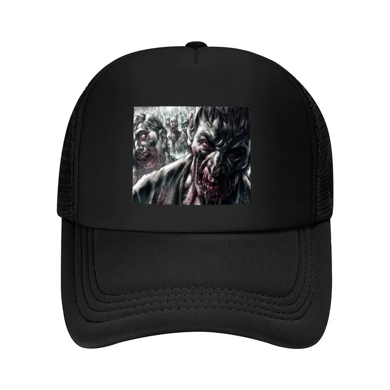 

Zombie Horde Baseball Cap hiking hat Golf Cap luxury caps Golf Trucker Hats For Men Women's