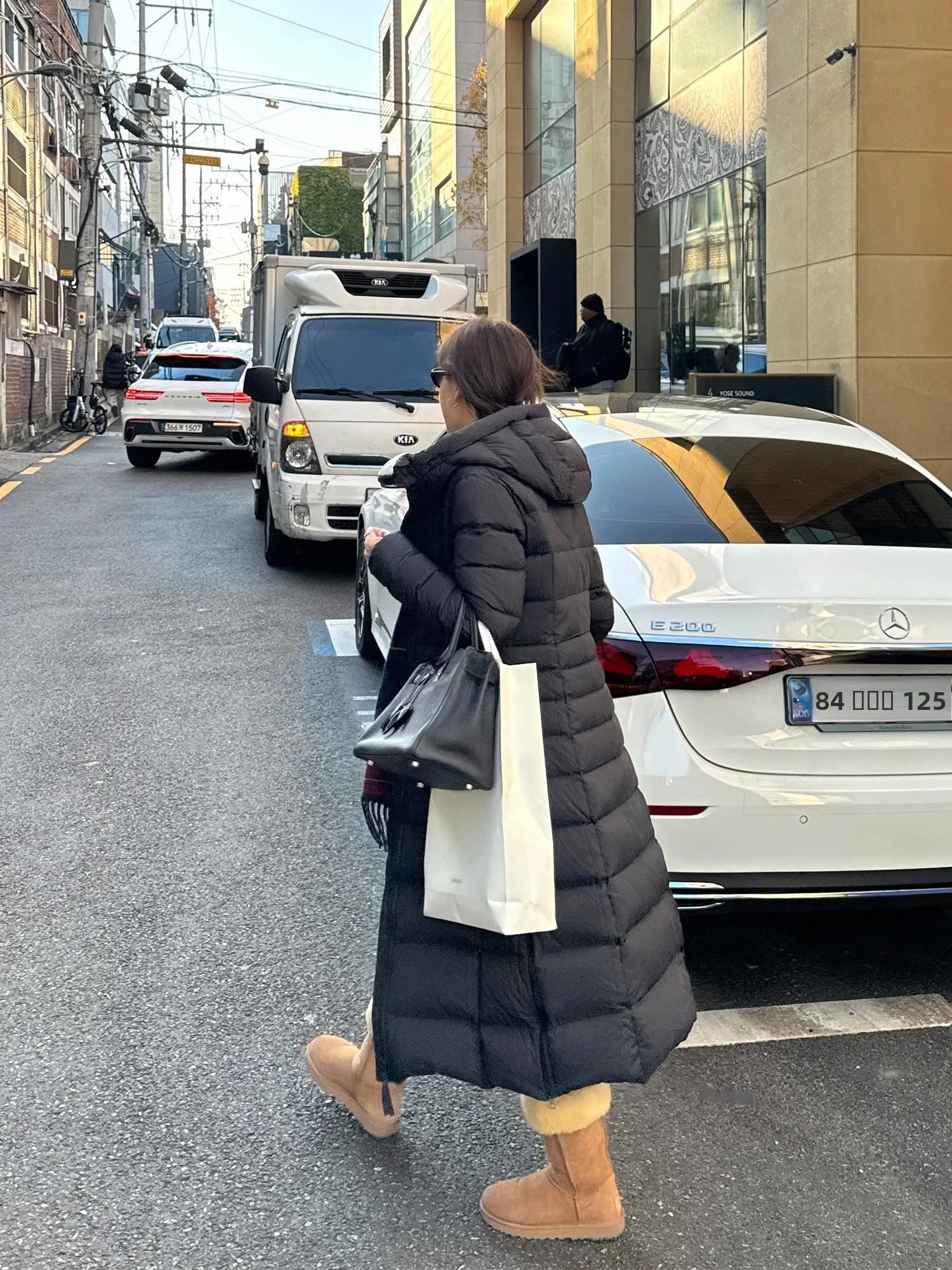 

Lightweight Long Du down Jaet Yangle 300g 90 White Du Feather Coat Casual Sle Waist-Cinching Hooded Zipper Closure