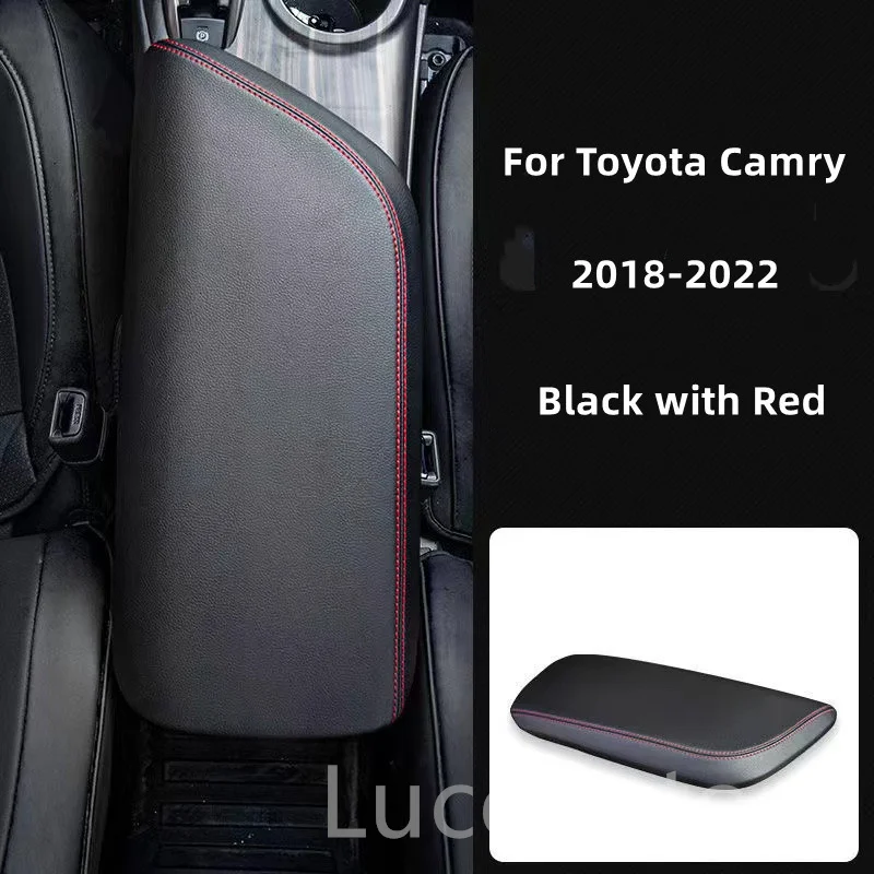 Suede warp for Toyota Camry 70 XV70 2018-2023 Accessories Leather Central Armrest Box Protection Sleeve Decoration modification