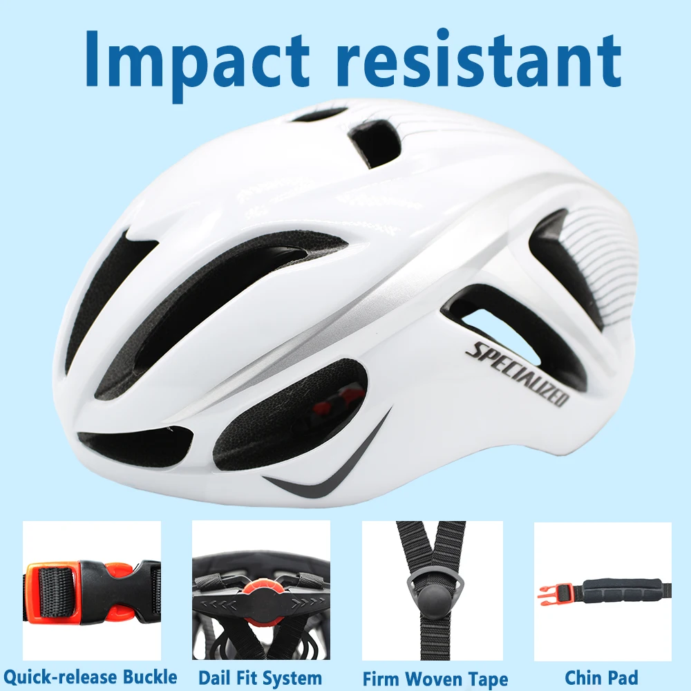 SPECIAUZED Triathlon MTB Road Bicycle Helmet Aero Bike Helmet Sports Racing Helemts Cycling Protector Riding Sport Safely Cap