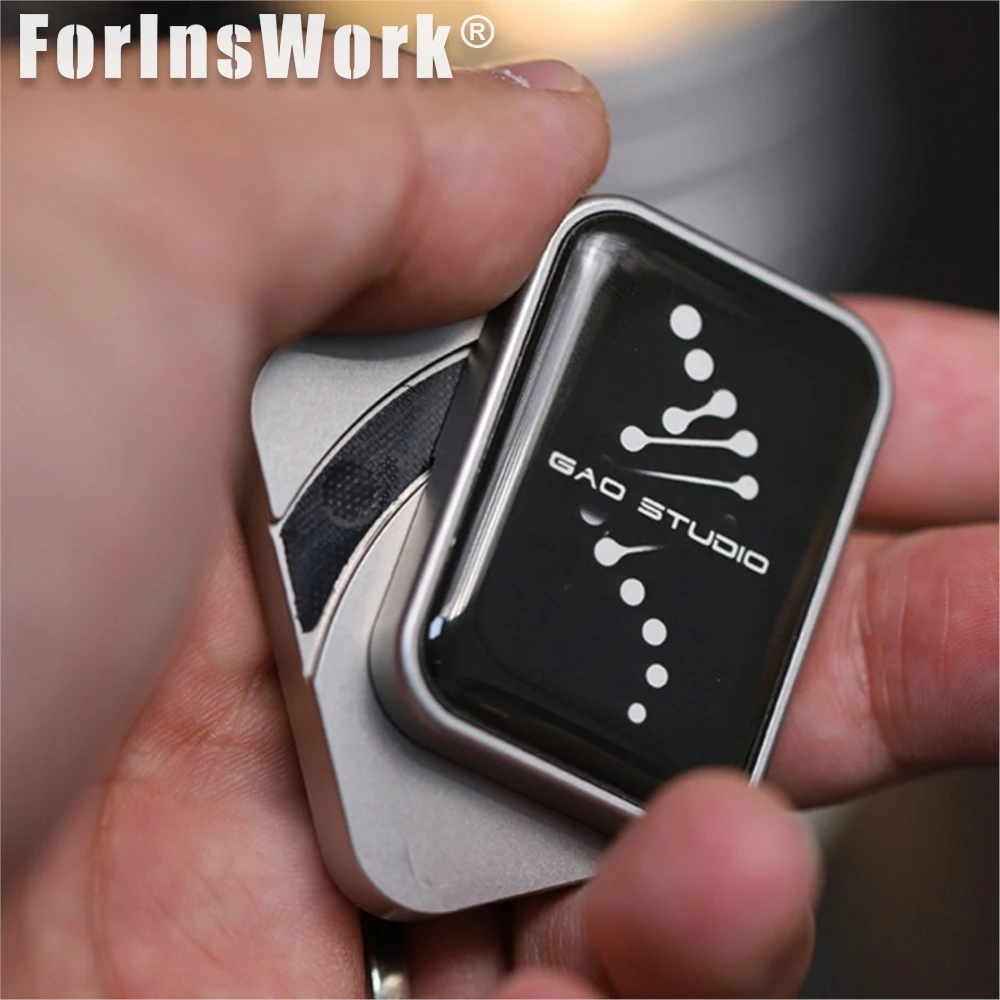 Gao Studio Mechanical Magnetic Side Push Slider EDC Decompression Toy For Work Boring Fingertip Decompression Toys
