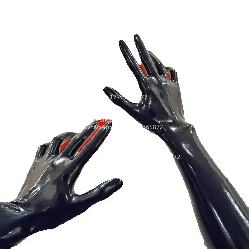 High Quality Latex Gloves Suitable for Durability, Vinyl Oil Gloss Protection, Waterproof Long Leather Gloves