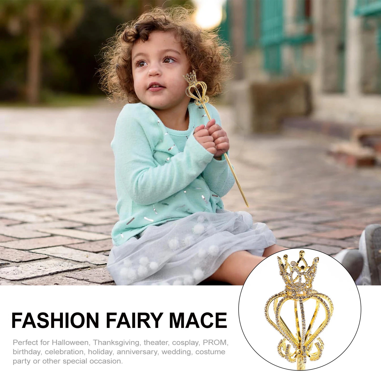 

Wands Fairy Stick Egyptian s Angel Birthday Queen Golden for