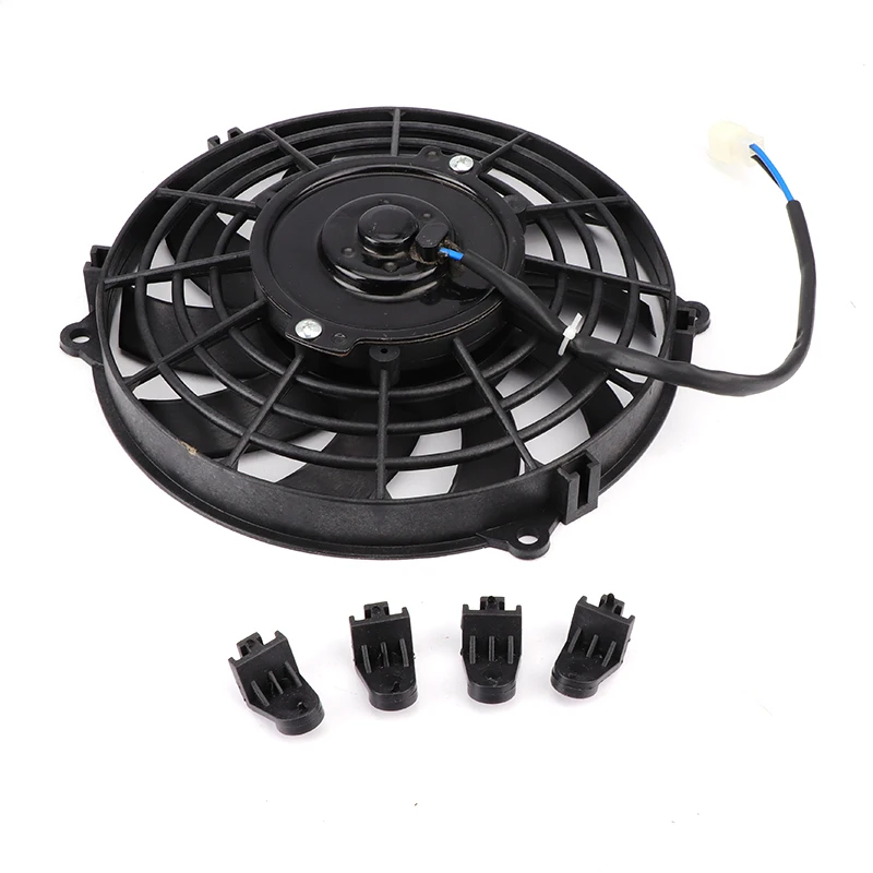 

Motorcycle Oil Cooler Electric Radiator Cooling Fan Engine For Dirt Bike ATV Quad Buggy