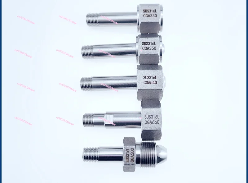 316L Stainless Steel CGA Cylinder Connector CGA330\ CGA350\ CGA540\ CGA580\ CGA660