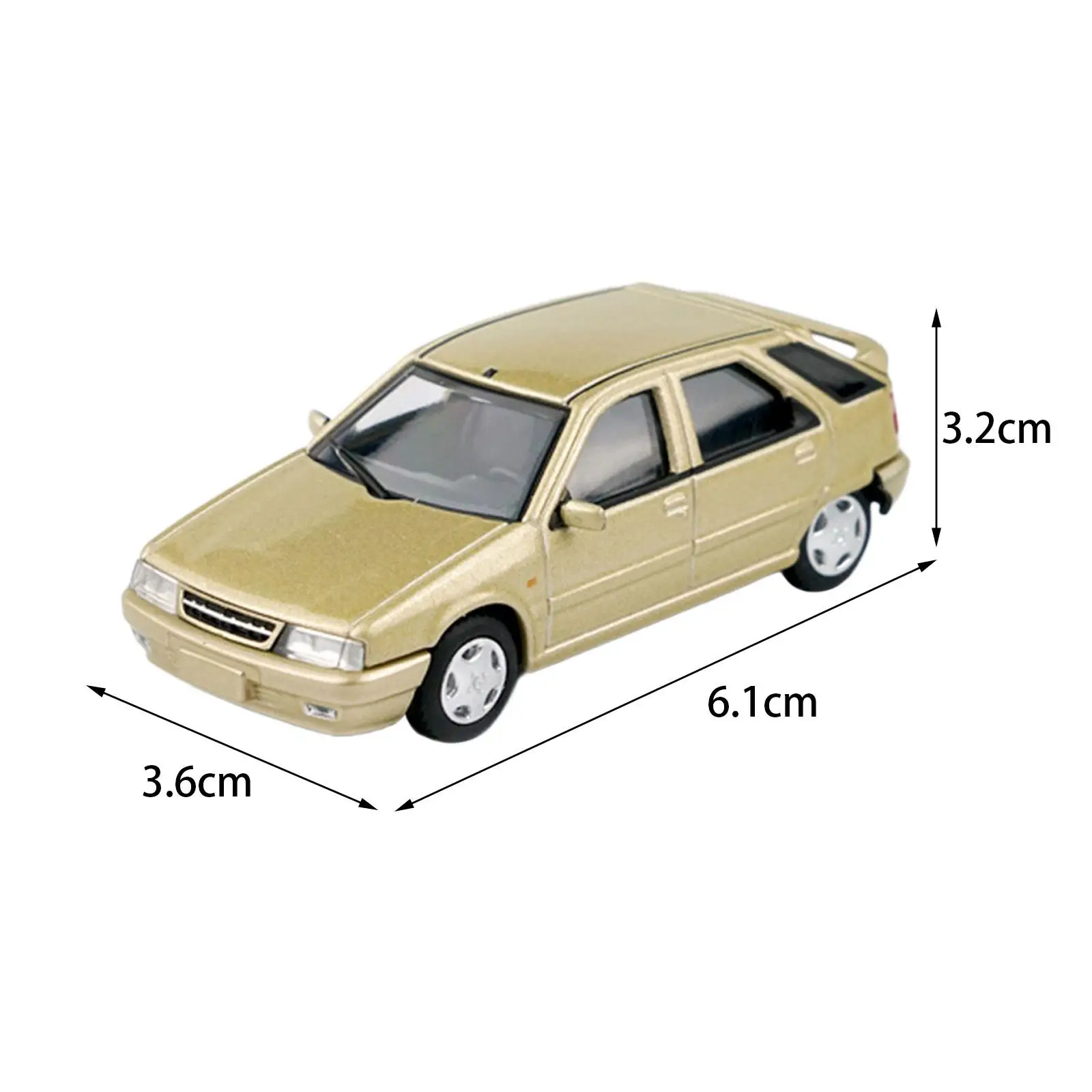 รถของเล่น 1/64 Scale โมเดลเหล็กสําหรับผู้ที่ชื่นชอบโมเดลรถของขวัญยานพาหนะ