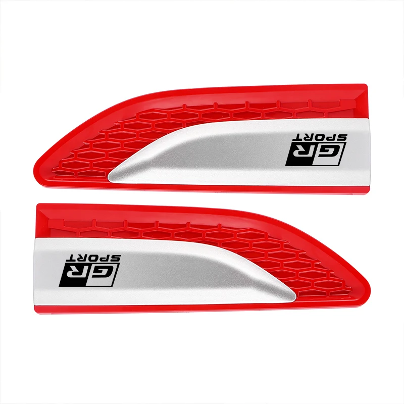 ABS جسم السيارة درابزين تدفق الهواء الحاجز ملصق الكسوة لتويوتا GR الرياضة غازو سباق يارس 86 كورولا هايلكس سوبرا C-HR اكسسوارات