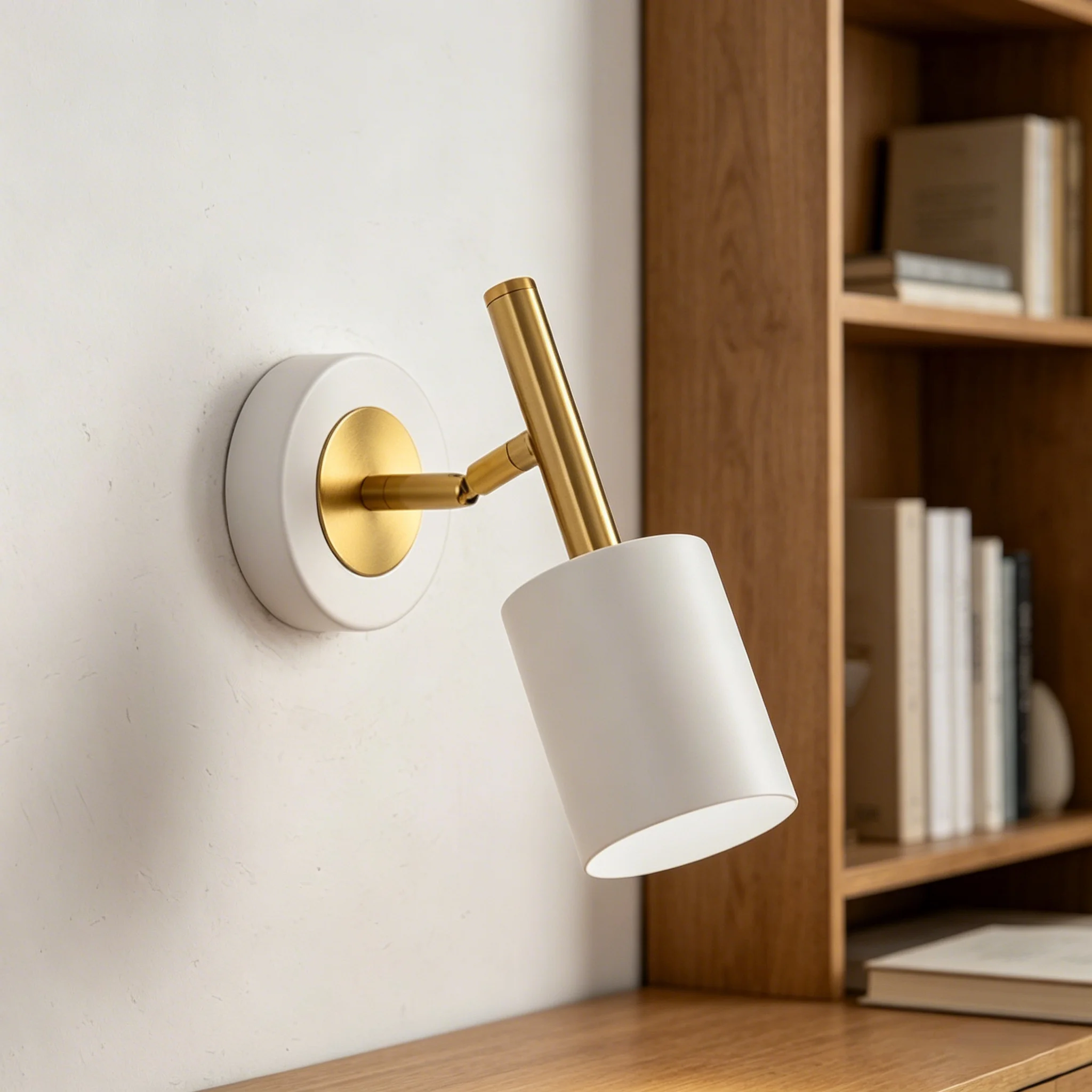 

Wall Lamp Bedside Light Simple Modern Bedroom Can Rotate Reading Lamp Spot Light Hotel Aisle Background Wall Lighting Lamps