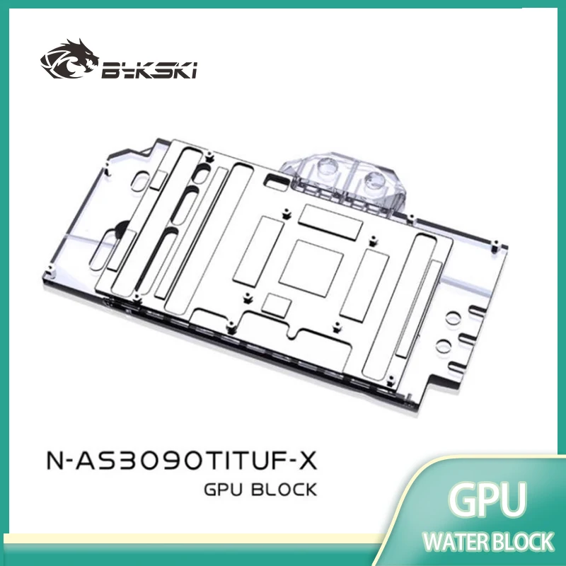 

Bykski N-AS3090TITUF-X GPU Water Block Use for ASUS TUF/ROG STRIX LC RTX3090TI O24G GAMING Video Card/Full Cover Copper Radiator