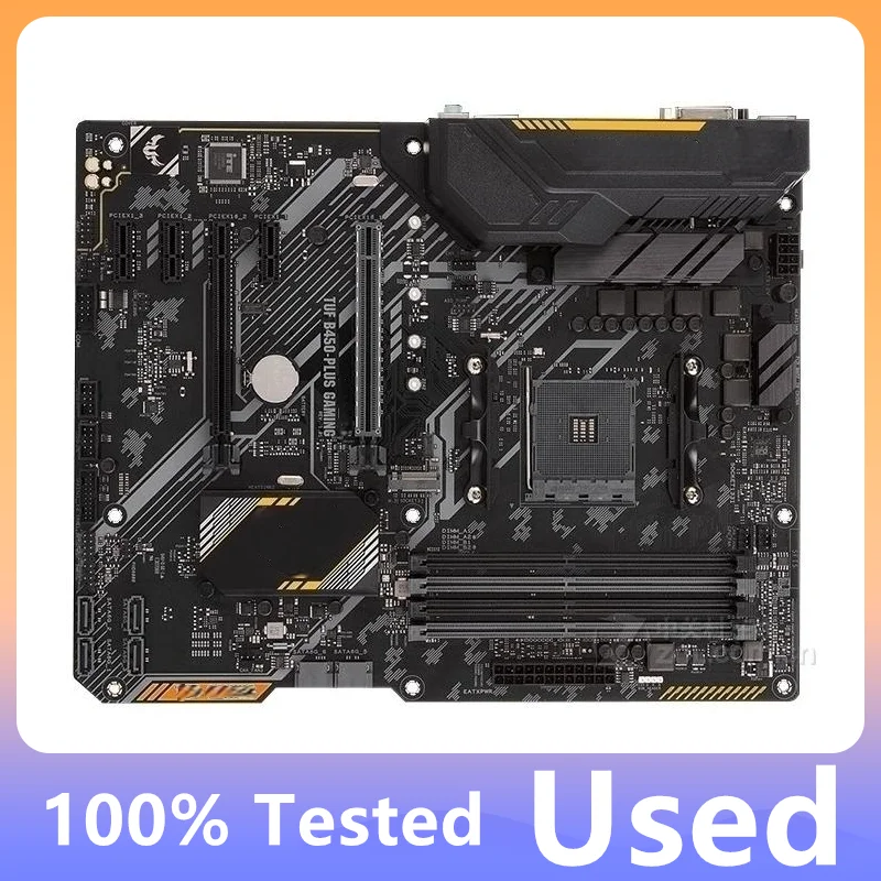 100% Original Testing B450-plus Is Suitable For Tuf B450-plus Gaming Slot Am4 Ddr4 B450 Desktop