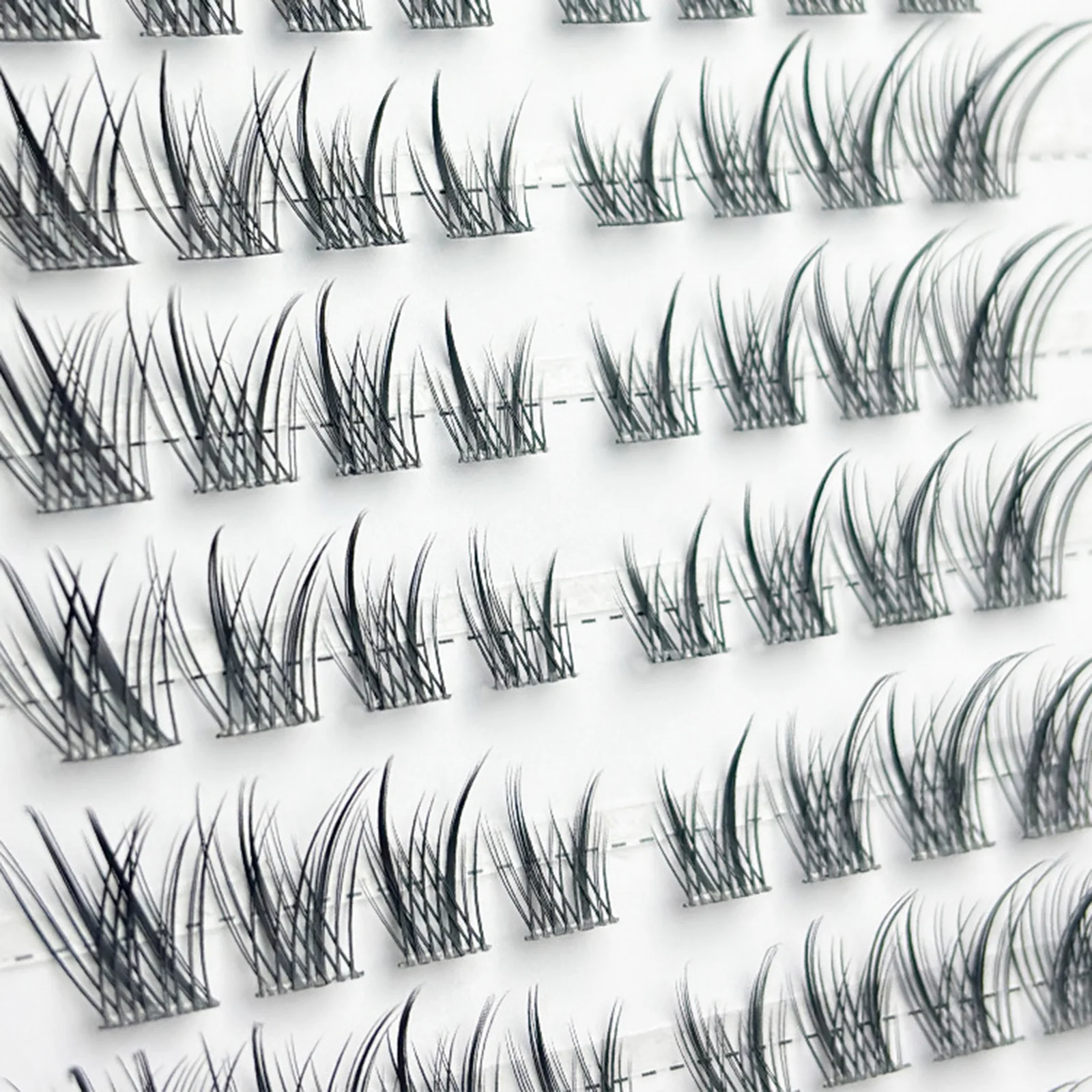 Fox- Style manga الرموش الصناعية ملحقات 9-14 مللي متر مختلط طول أسود C حليقة مجنح رموش اصطناعية للنساء اكسسوارات ماكياج #1