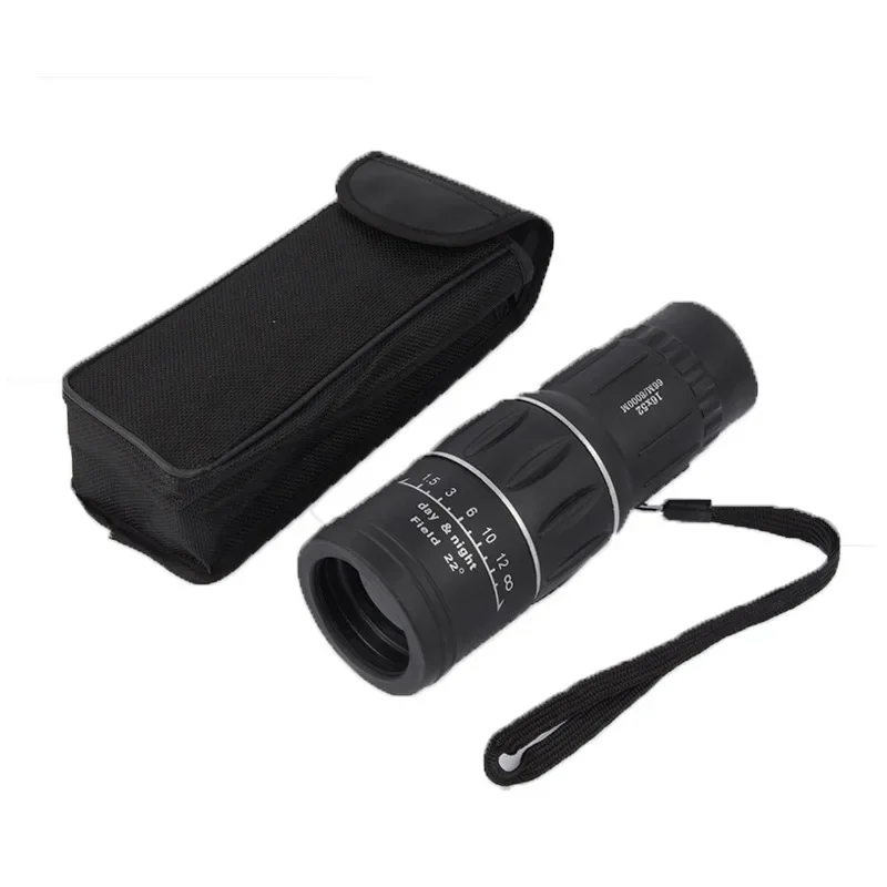 16X52 Dual Focusing Low-light Night Vision Green Film Can Be Used for Mobile Phone Photography Concert Telescope