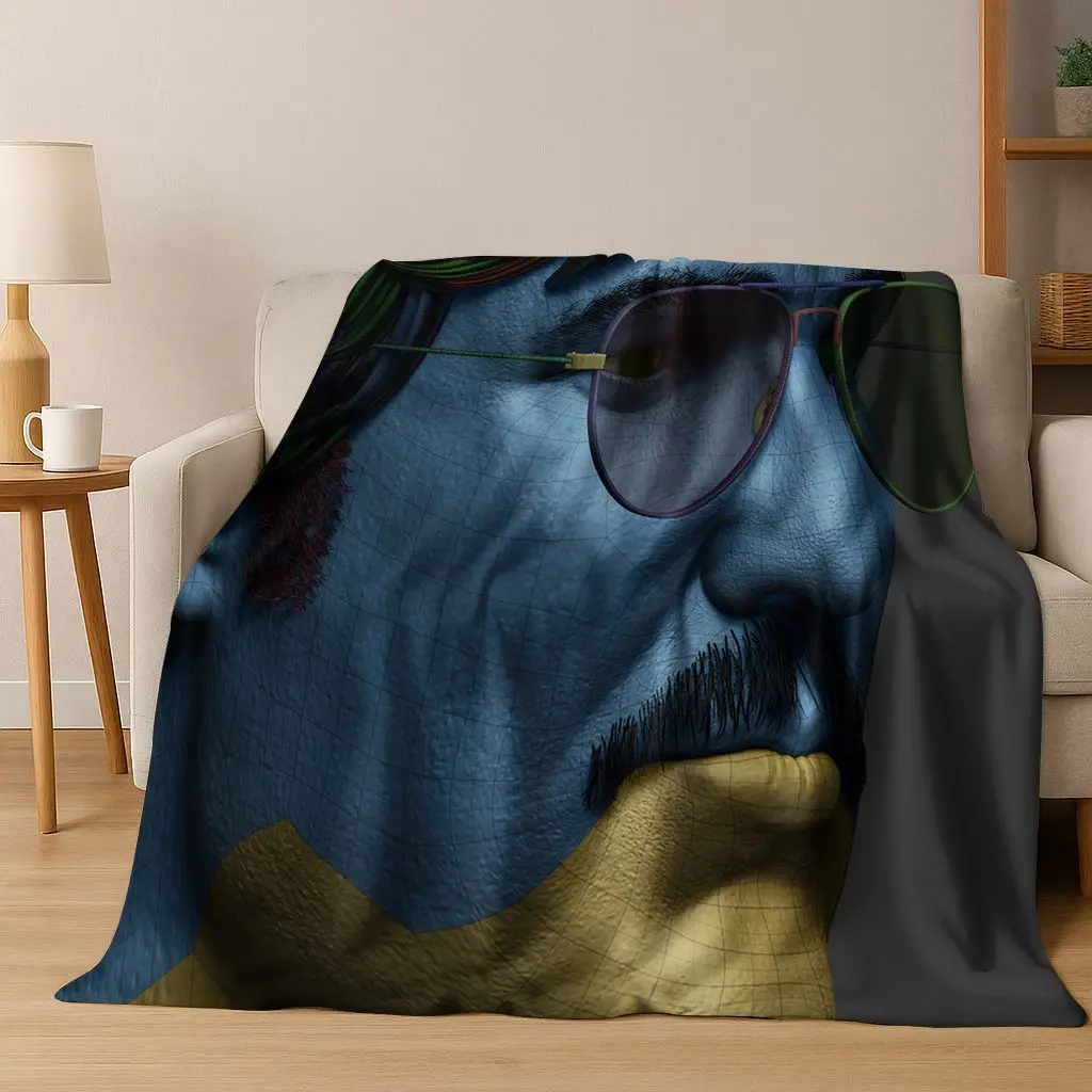 ثلاثية الأبعاد خوسيه بيدرو بالمسيدا باسكال ستار الفانيلا بطانية لينة بطانية دافئة لغرفة النوم غرفة المعيشة السرير السفر التخييم نزهة هدية