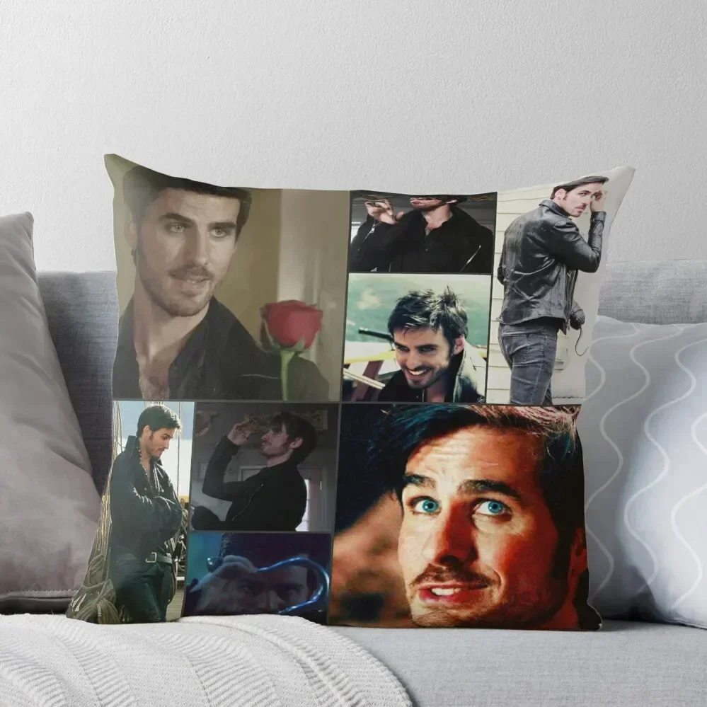 

Captain Killian {Hook} Jones Love 6 Throw Pillow christmas supplies Marble Cushion Cover Sofa Cushion Cover pillow