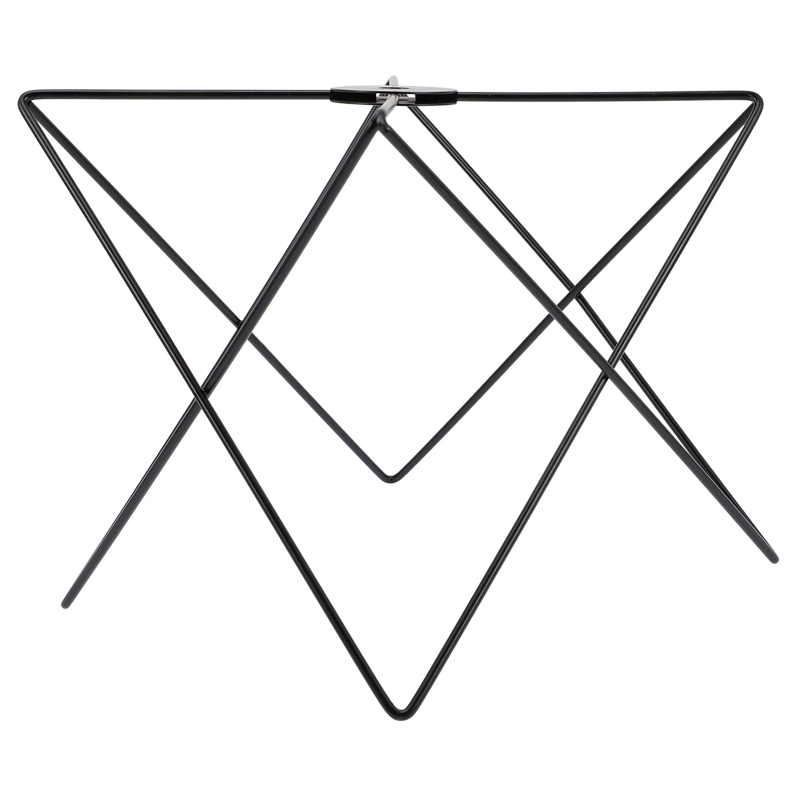 

Retro Lighting Lampshade Holder 1cm Wire Cover Frame for DIY Ring Lamp Shade Table Decor Ceiling Cover Cozy Home Use