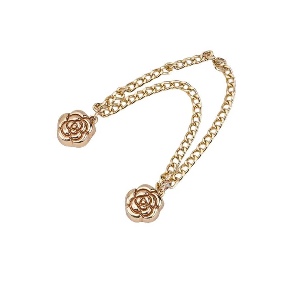 Multi-Function Magnetic Clothing Clip Button Non-hole Shorten Trouser Clip Metal Waist Buckle Leg Cuff Fixing Pin Clothes