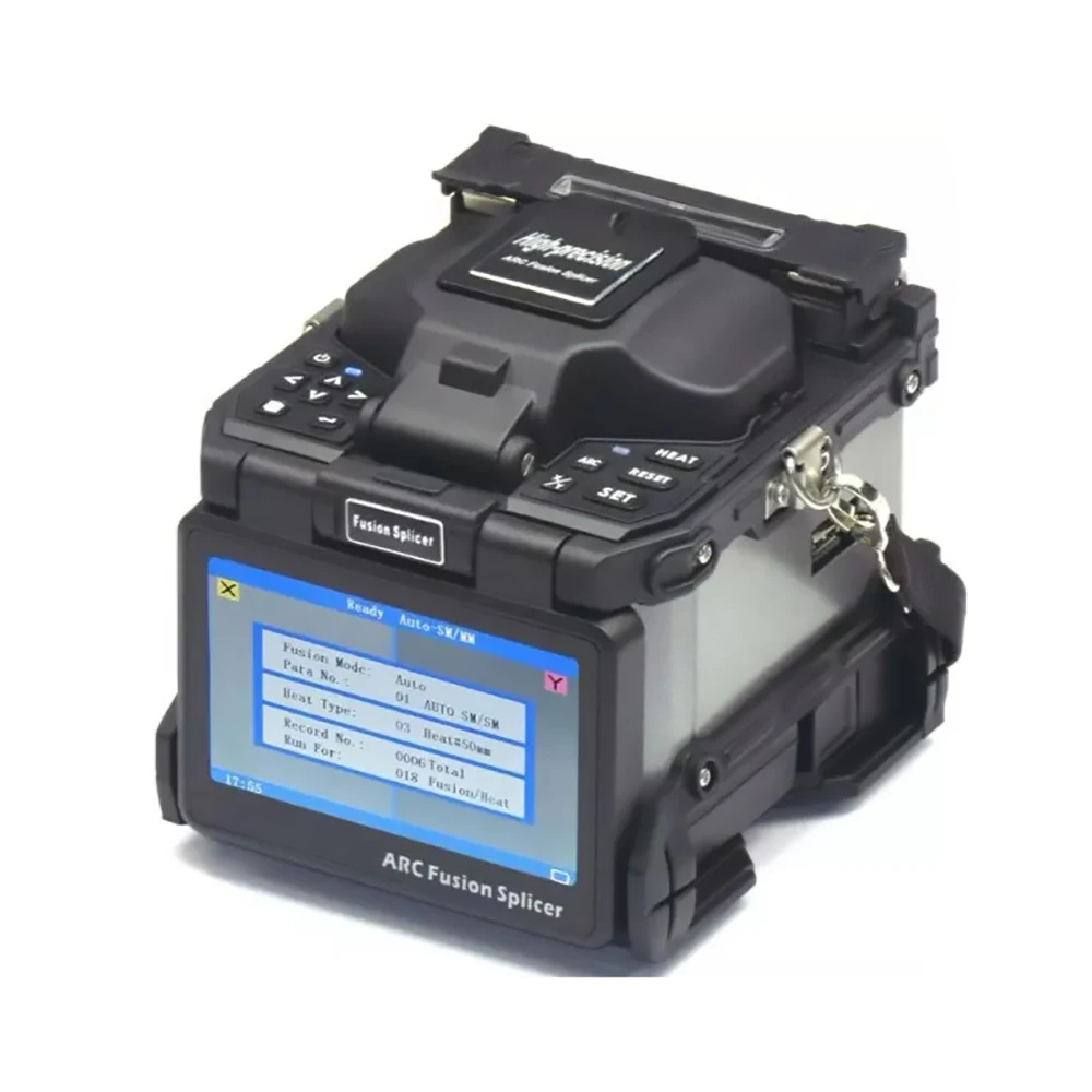 

MT-8502-R Высококачественная машина для сращивания оптоволокна SM MM Волоконный автоматический ленточный сварочный аппарат для оптического волокна