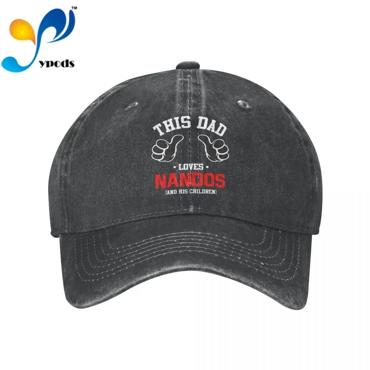 

New Brand Anime This Dad Loves Nandos And His Children Cartoon Styles Snapback Cap Cotton Baseball Cap Men Women Dad Hat Trucke