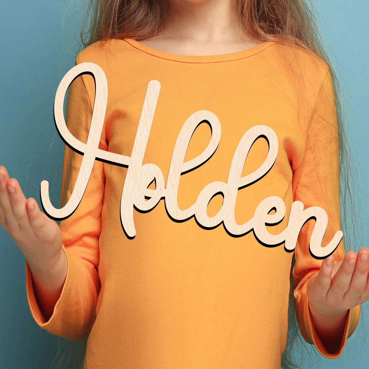Home Decor Examples - 1 Stück jsyael-Beispiel, anpassbarer Name, Holzdekor,