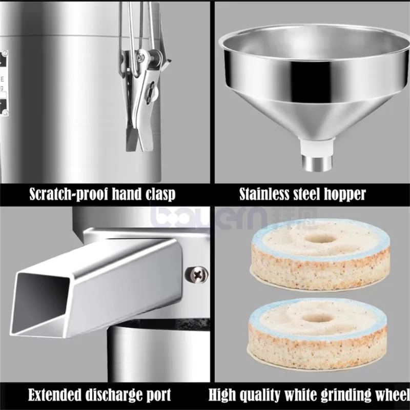 Portable Vertical  Peanut Butter Maker Machine for Nut Butter Soy Bean Sesame Almond