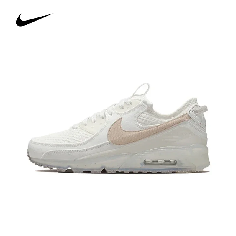 Original NIke Air Max 90 Terras550 Men\'s running shoes Sports Shoes Wear Degree Shockabsorption Respirant Beige sneakers MM0033-