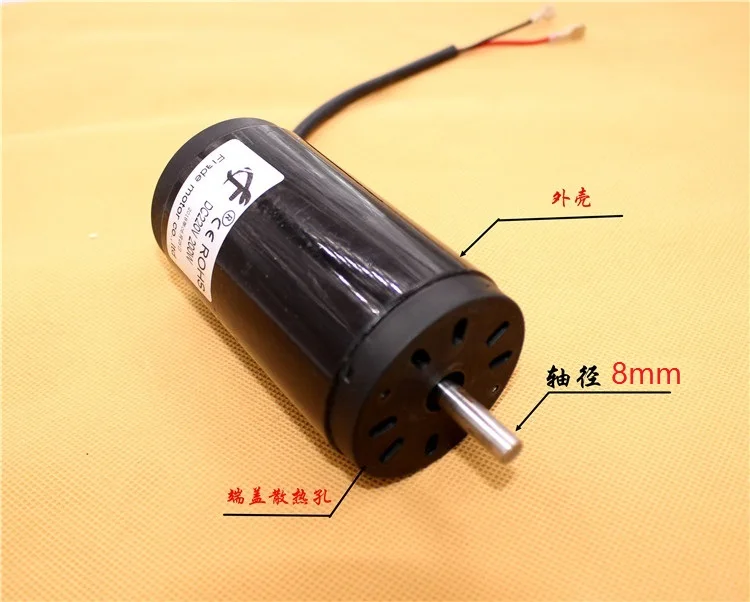 220V 550W High-power Permanent Magnet DC Generator Wind Power Hydraulic Hand Human Foot DC Motors Wind Hydraulic Hand Cranking