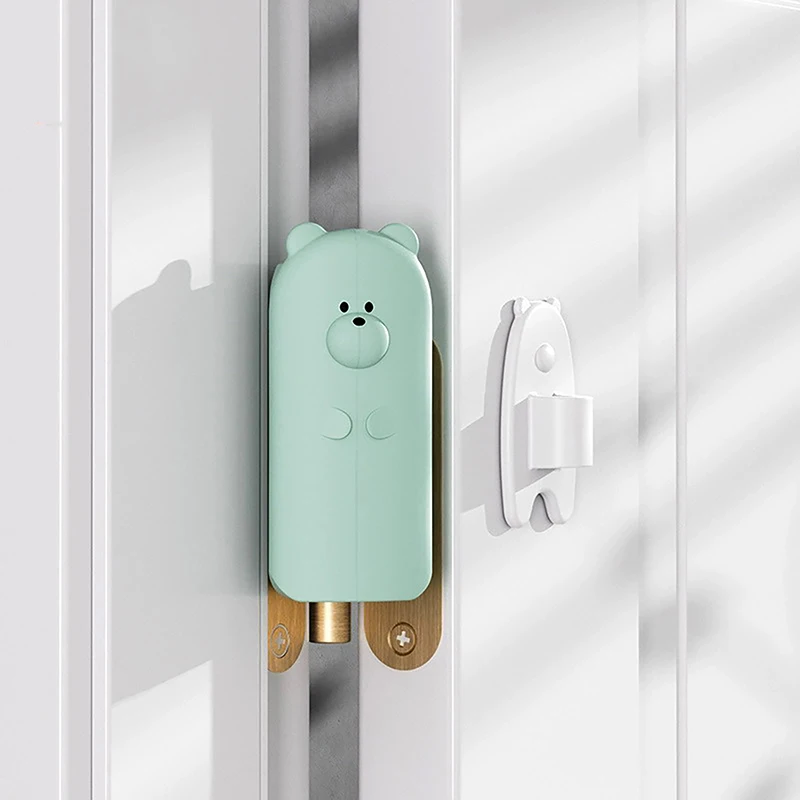 Fermaporta Blocco di sicurezza per bambini Protezione per dita in silicone anti-impugnatura Facile da installare Protezione di sicurezza per bambini anti-pizzicamento delle mani