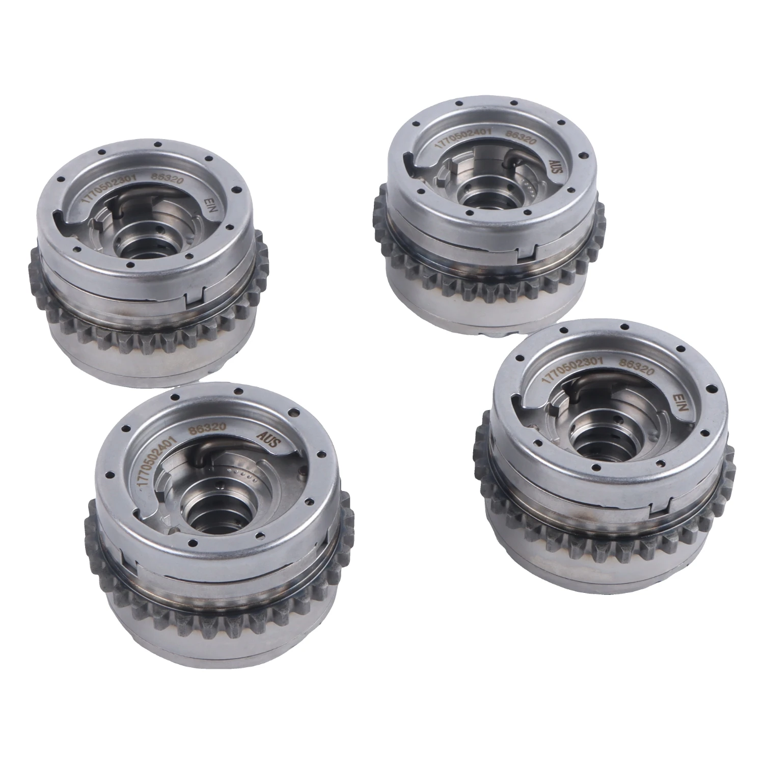4pcs Camshaft Adjuster VVT Timing Gears FOR Mercedes-Benz M177 4.0L A1770502301 A1770502401 Car Accessories