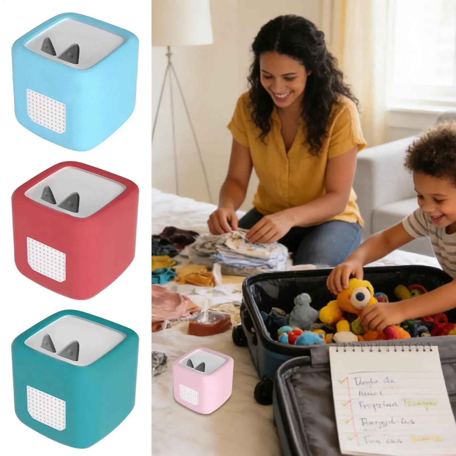 Indoor Speakers Covers Silicone Non-Slip Protection Case Liquid Silicone Speaker Case for Family Friends Adults Men Women Home
