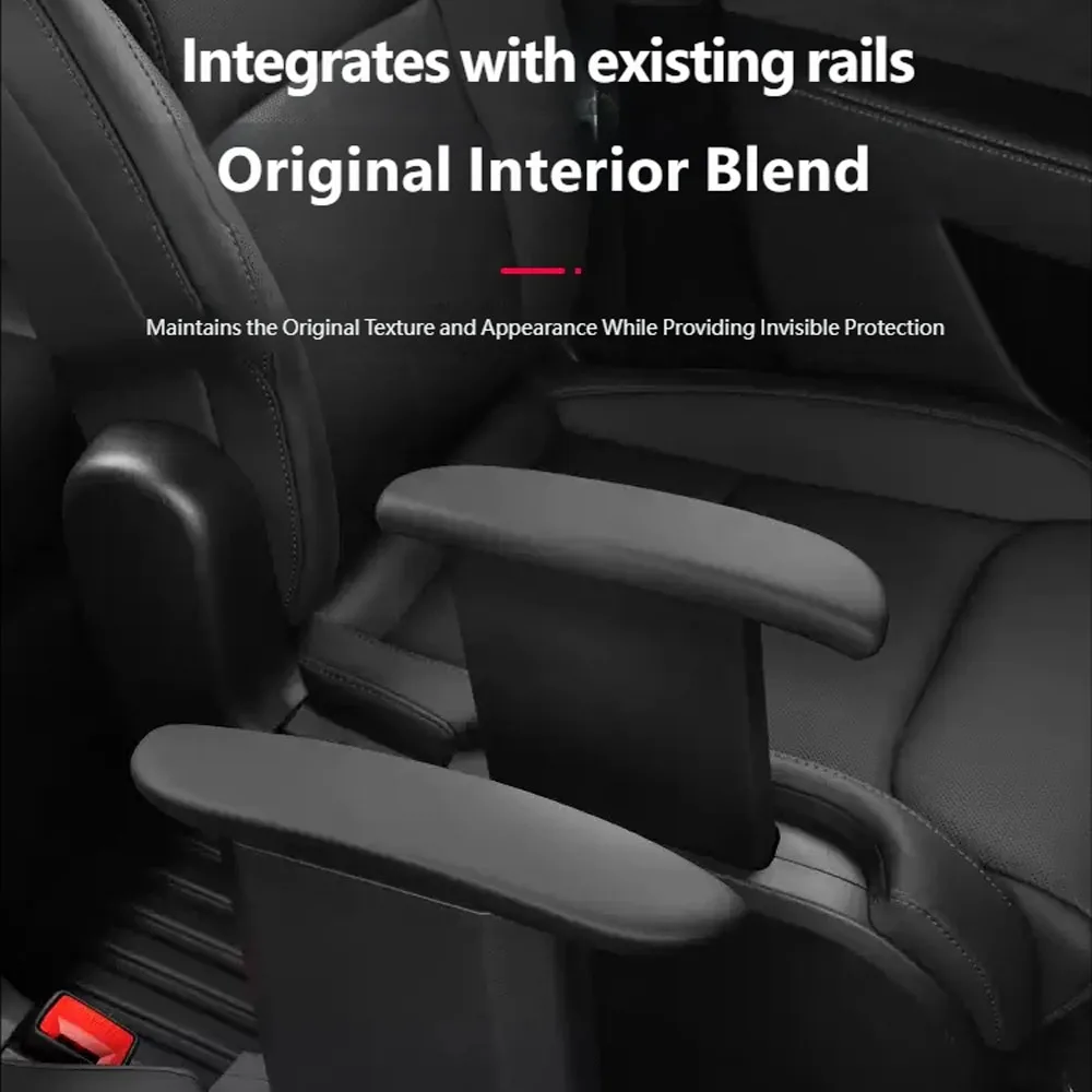 For Tesla model YL Silicone Armrest Protector Second Row Anti Slip Scratch Resistant Interior Cover Accessories